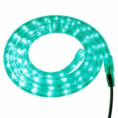 Teal LED Rope Light – 120 Volt – Custom Cut