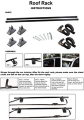 Universal Roof Rack Cross-Bars 2 PC.