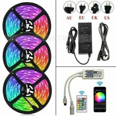 5M/15M/20M LED Strip Light 5050 2835 SMD RGB Waterproof WIFI IR Controller DC12V