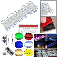 10~100FT LED Lights for Business Storefront 3 LED Module Signs Window Lights