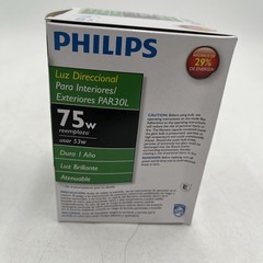 BRAND NEW!! (3) Pack Philips 75w Dimmable Led Bulb Par30L Spot 53W 920