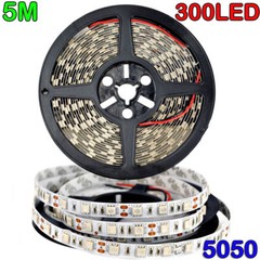 Bright 5050 RGB Waterproof SMD 300 LED Flexible Strip light 12V 5M 16.4ft US