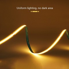 12V 24V 5M 16.4ft COB 480leds/m LED Flexible Strip light Tape Lights Bar Room
