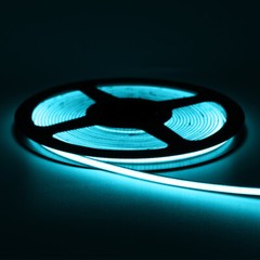 Super Slim 3mm Width COB Tape Lights Ice Blue Color 12V LED Light Strip 480LED/m