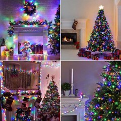 Multicolor 500LED Christmas String Lights 164ft Christmas Lights Waterproof