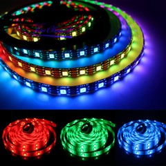 DC12V WS2815 RGB LED Strip Double Signal 30/60/144 Pixels Individual Addressable