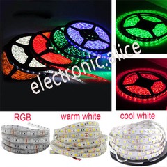 DC12V 3.28-16.4ft SMD 5050 RGB white Waterproof 300LED Flexible Tape Strip Light