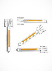 4-Pack LED Replacement Filaments for Outdoor String Lights – 2700K Warm White