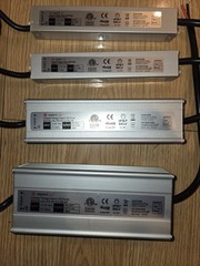 Lot of 3 Professional LED Light Strips W/ 4 Power Supplies New