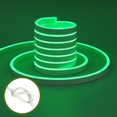 50/100/150/330ft Flex LED Neon Rope Light Strip Party Home Bar Decor Light 110V