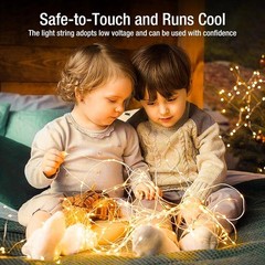 Versatile 6 Pack Twinkle Lights – Waterproof 7ft Battery Powered Modern Decor