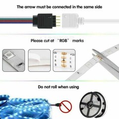5m/10m/15m/20m LED Strip Light 5050 SMD RGB Waterproof WIFI IR Controller DC 12V
