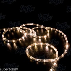 LED Rope Lights 10′ 25′ 50′ 100′ 150’ft Accent Christmas Decorations Extendable