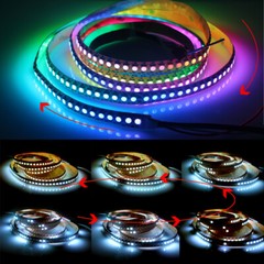 WS2811 WS2812B LED Pixel Strip Light RGB 5050 30/60/144led/m ip30/65/67 5v 12v
