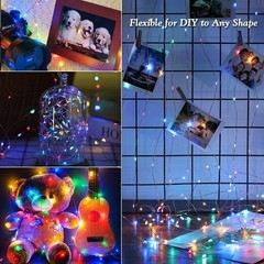 Solar String Lights LED Waterproof Copper Wire Xmas Garden Party Decor Outdoor