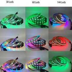 WS2813 WS2815 DC5/12V LED strip Dual-Signal 5050 RGB Individual Addressable 5M