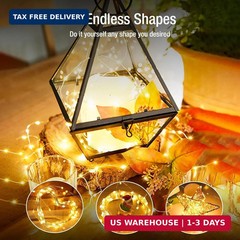 6 Pack Fairy Lights Battery Operated – 7ft 20 Led Twinkle Lights 3 Modes, Bulk M