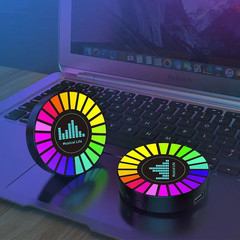 Led Music Sound Control Pickup Light Rhythm Lamp RGB Car Ambient Light