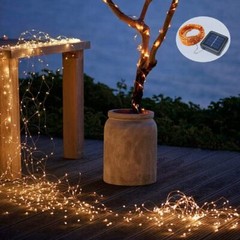 Solar String Light LED Lights Waterproof Copper Wire Fairy Outdoor Garden Party
