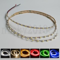 3mm Width 1M 3528 LED Flexible Strip Light 96LEDs Narrow Non Waterproof 12V