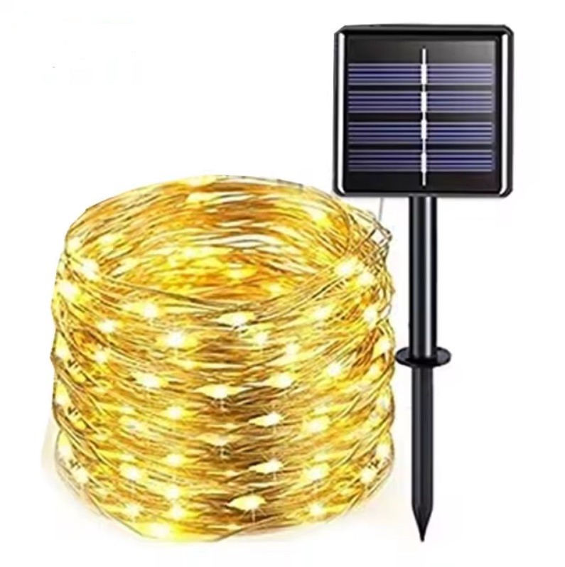 200/300 LED Solar Fairy String Lights Garden Outdoor Party Christmas Lamp Yard