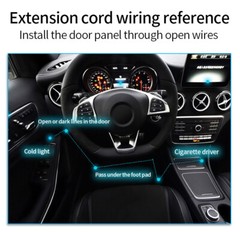 Car Party Neon LED Light Glow EL Wire String Strip Rope Tube Decor + Controller