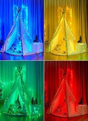Color Changing Fairy String Lights – 33 ft 100 LED USB Silver Wire Lights wit…