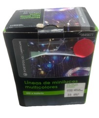 PORTFOLIO Multicolor Mini String Lights, 88 Feet Long, 496 MultiColor LED Lights