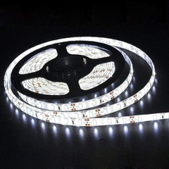16ft Super Bright 5630 6000K Daylight White LED Strip Lights 12V 6A Power Supply