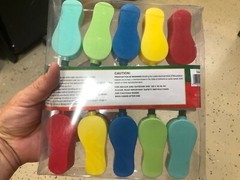 BRAND NEW Kurt Adler Plastic Flip Flop String Party Lights