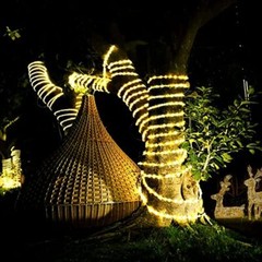 Solar String Lights Outdoor Rope Lights 100led 33ft For Garden Fence Patio Yard