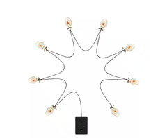 7 ft. Musical Olaf Face Battery-Operated Lights (1-set)