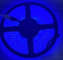 16.4Ft 5050 RGB 600LEDs IP68 Waterproof LED Strip Light Boat Car Underwater 12V