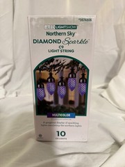 Northern Sky Diamond Sparkle C9 Light String Multicolor LED LightShow