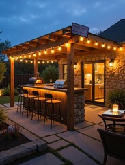 25Ft Solar String Lights Outdoor Waterproof with Remote Dimmable 3 Modes Patio