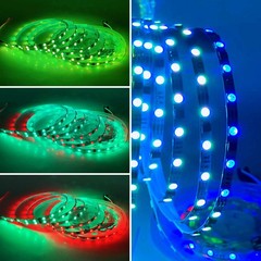 12V TM1814 5050 RGBW RGBWW 4 in 1 5M 300LEDs LED Pixel Strip Lights Addressable