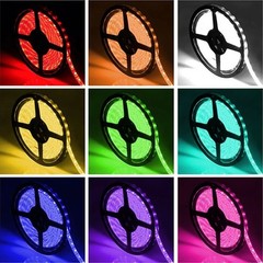 Wholesale LED Strip Lights 3528 5050 5M/10M/15M/20M RGB SMD 12V Roll Waterproof