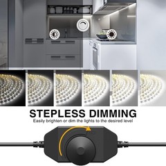 Safe 5M Dimmable LED Light Strip – Bright Daylight White for Aesthetic Touches