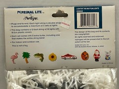Vintage Lighthouse Blow Mold String Light Set Fun Lights Primal Lite Artline 02′