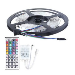 5M 3528 RGB SMD 300LEDs Light Strip Tape Lamp Non-Waterproof + 44 Keys IR Remote