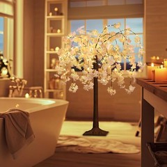 4ft Cherry Blossom Tree Lights LED Artificial Lighted Trees for Party Christmas