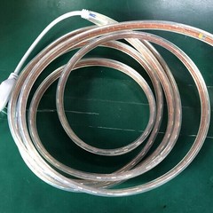 16-328FT 110V 5050 LED Strip Light Outdoor Tube Waterproof LED Rope US Plug Kit