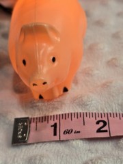 Vintage Farm Pig 14’ String Light Set Blow Mold Primal Lite Pack O Piggie 1990