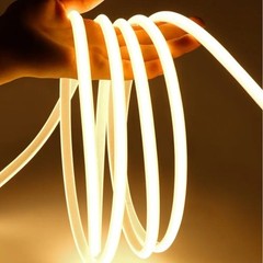 COB LED Strip Lights Flexible Tape Lights Home DIY Lighting Cold White 8mm Wide