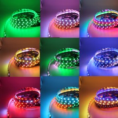WS2811 WS2812B LED Pixel Strip Light RGB 5050 30/60/144led/m ip30/65/67 5v 12v
