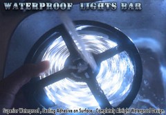 5M 3528 LED Strip Light 300 LEDs Super Bright 7000K Cool White Waterproof IP65