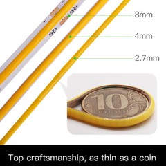 12V LED Strip COB Light 2.7mm Cuttable Tape Light Flexible Bandlight