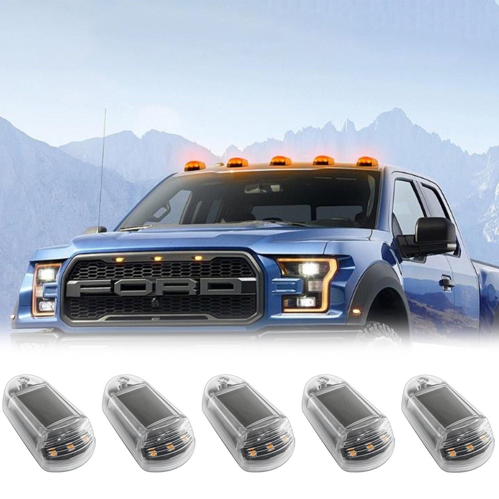 Wireless Cab Lights Solar Cab Lights Punch Free LED Lights Roof Lights For Car🚗