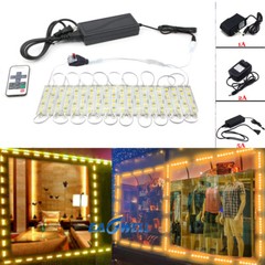 Bright IP65 Waterproof 5054 SMD 6 LED Module Light Window Store Front Lamp DC12V