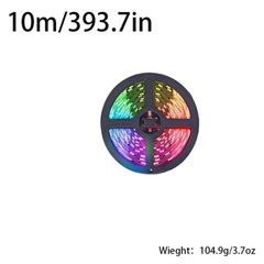 US 10-36 ft LED Strip Lights 5050 RGB Music Sync Bluetooth Room Light
